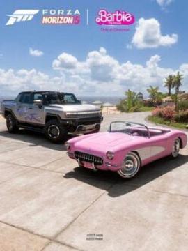 Forza Horizion 5: Barbie The Movie Car Pack